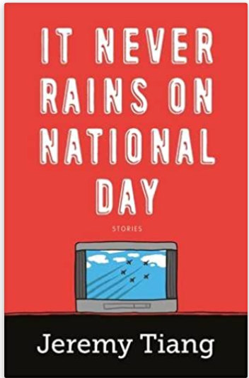 It Never Rains on National Day book cover.
