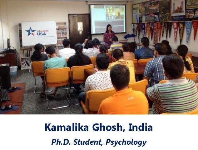 Kamalika Ghosh, India - Ph.D. Student, Psychology