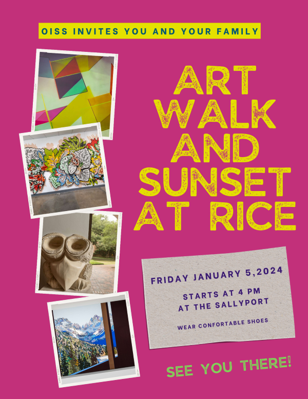 Flyer for art walk winter event.