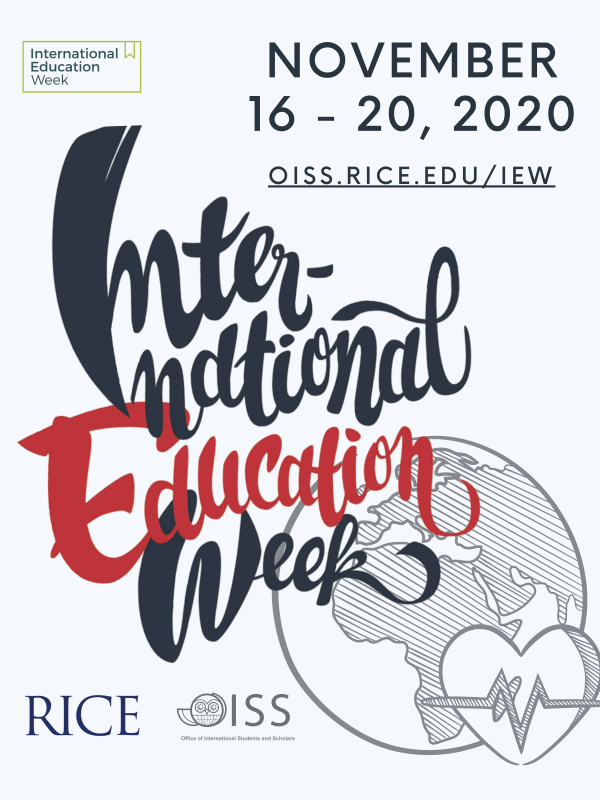 International Education Week 2020 Poster