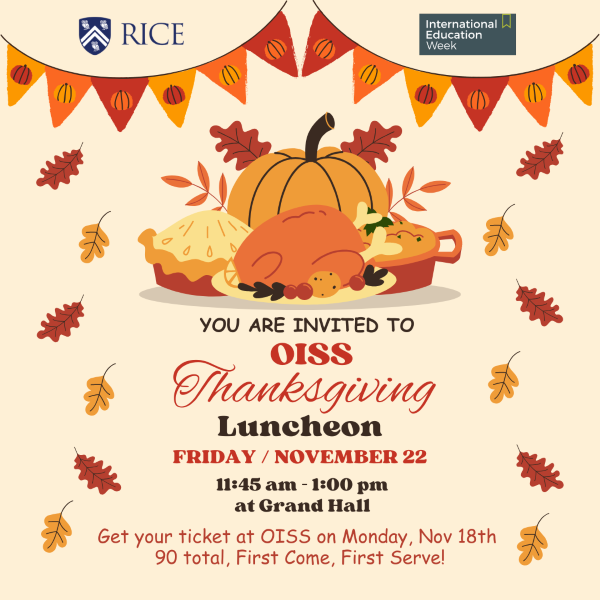 IEW Thanksgiving lunch.