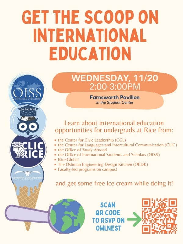 Get the scoop on international education.