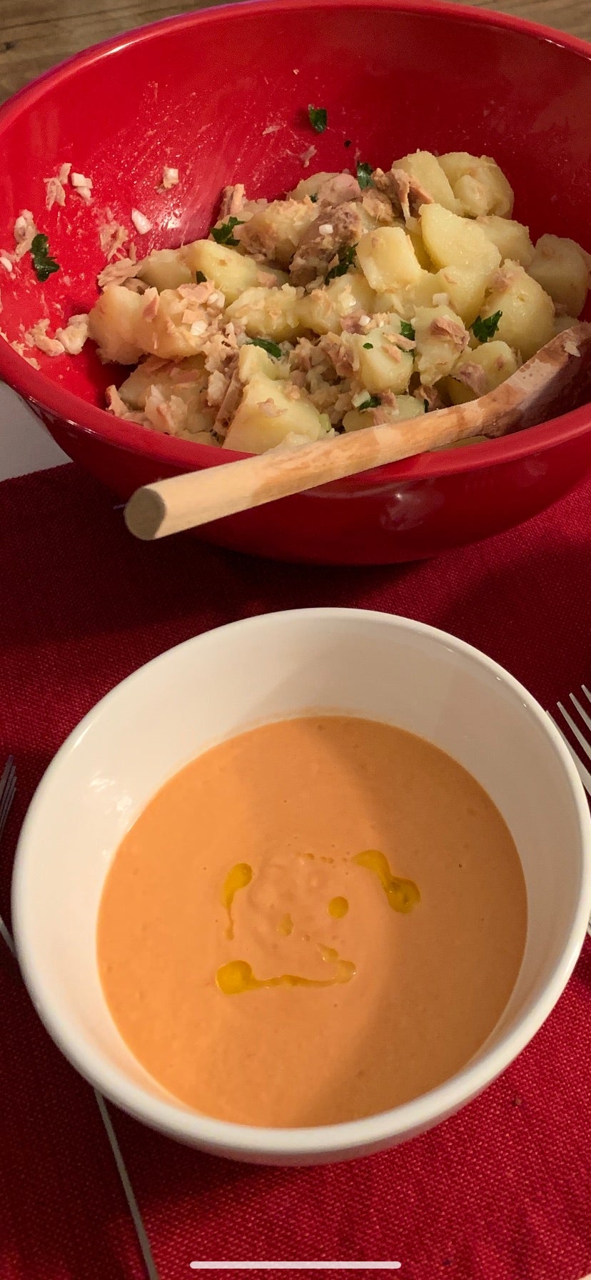 Spanish Salmorejo.
