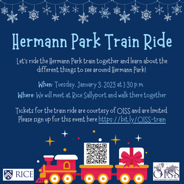 Hermann Park Train Ride.