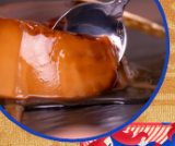 Leche flan.
