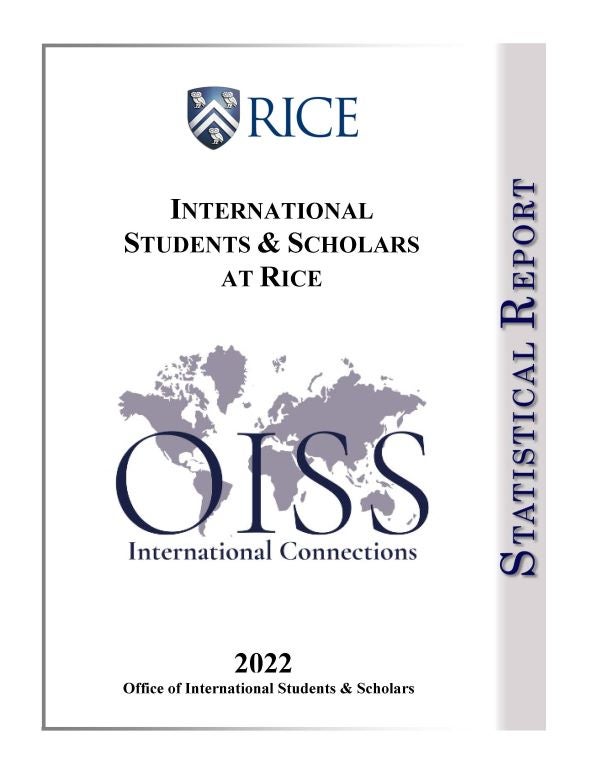 Cover of OISS Statistical Report 2022.