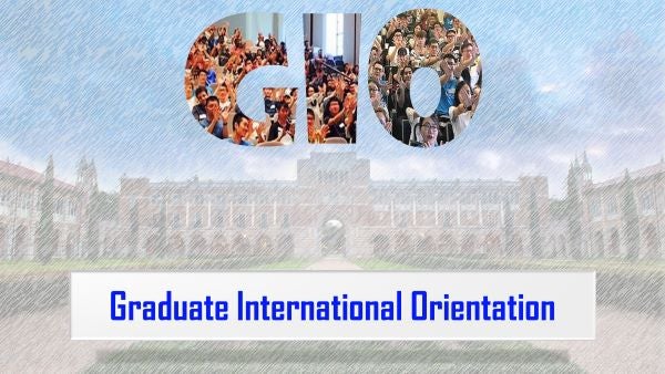 Graduate International Orientation