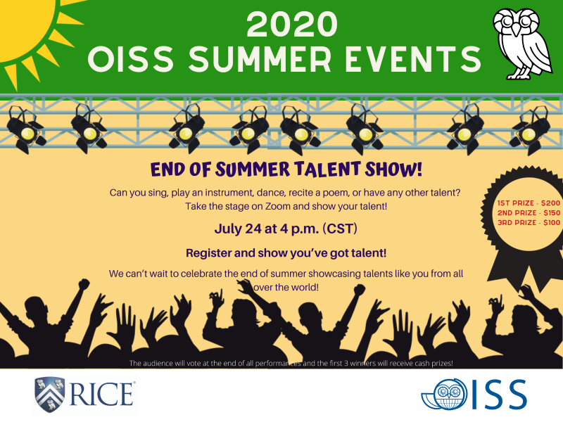 Summer & Winter Events OISS Rice University