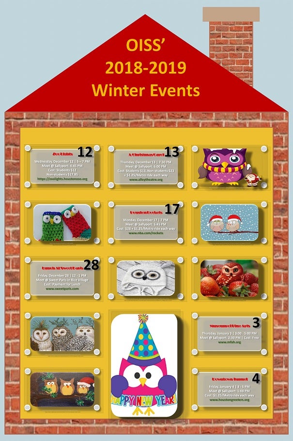 Winter Events 2018-2019